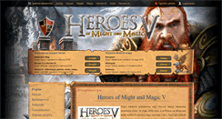 Desktop Screenshot of h5.heroes.net.pl