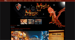 Desktop Screenshot of mightandmagic.heroes.net.pl